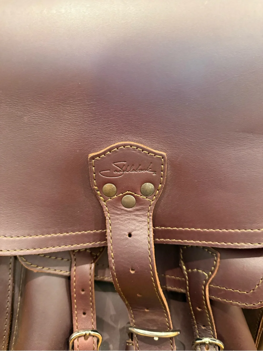 Saddleback Leather Front Pocket Backpack